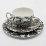 vintage porcelain teacup set