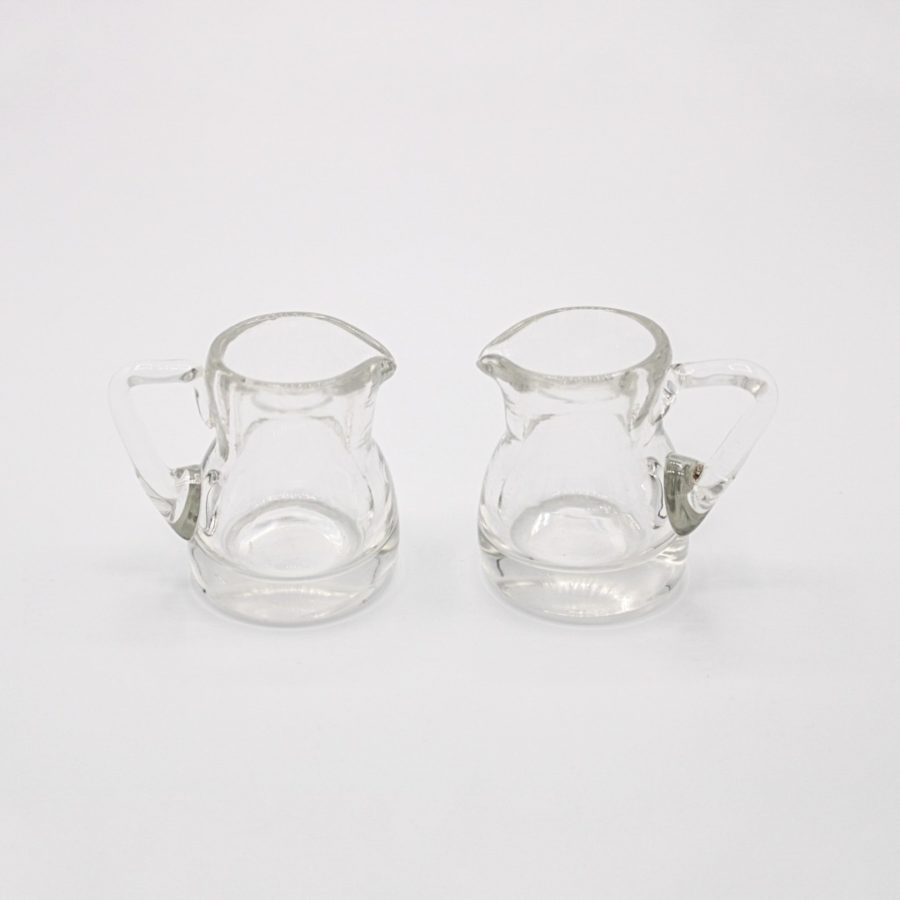 small glass pitchers