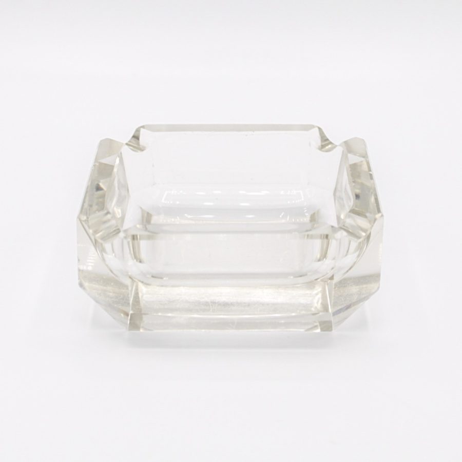 vintage glass ashtray