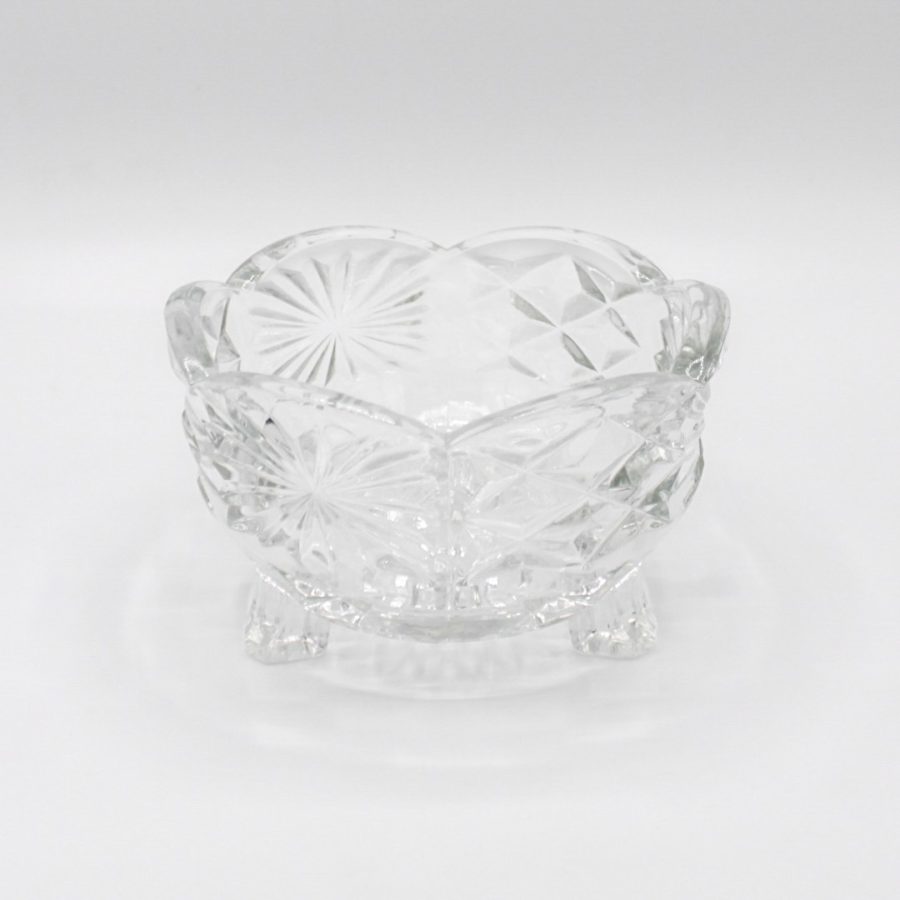 vintage glass bowl