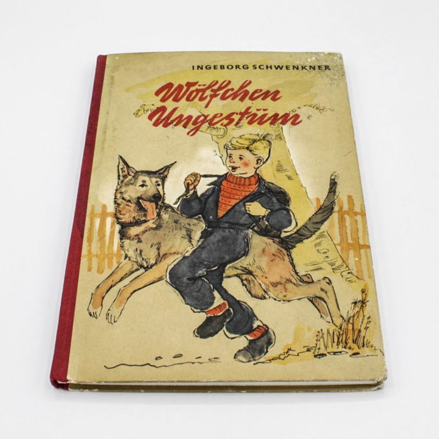 vintage notebook woelfchen ungestuem