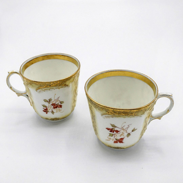 antique coffee cups